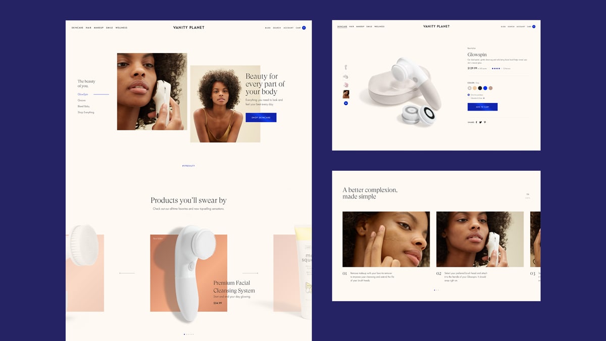 Aren Anderson, Vanity Planet Ecommerce Design